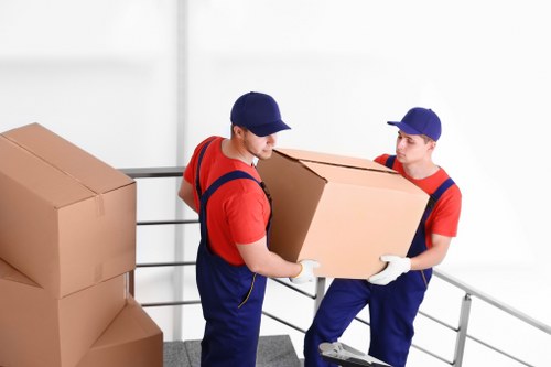 Office moving team planning a relocation in Wood Green