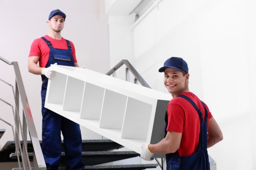 House removals team planning a move in Wood Green