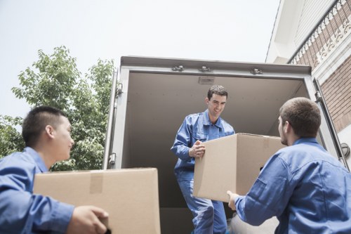 Family preparing for a local house relocation in Wood Green