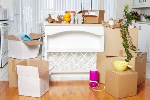Professional Man With A Van Wood Green team completing a safe move