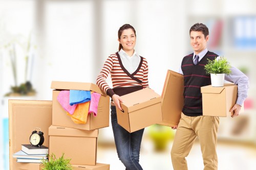 Packing boxes and moving supplies for a Wood Green home move