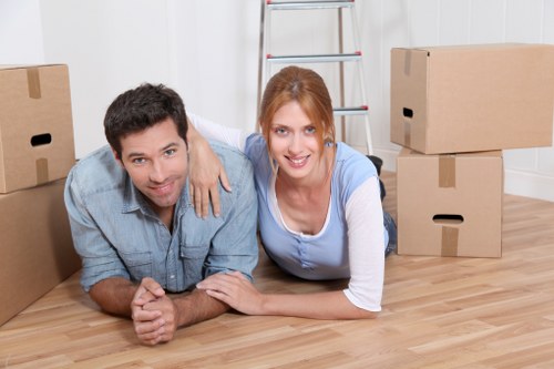 Local moving team handling flat removal in Wood Green