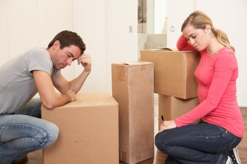 Bulky sofa and household furniture ready for pick-up in Wood Green