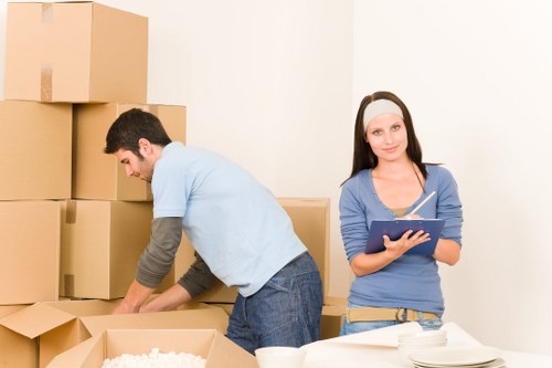 Removal van service supporting residential and business customers in Wood Green